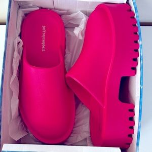 jeffrey campbell CLOGGE FUCHSIA - Brand New!